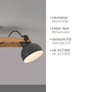 Plafond CUP 2,0 15745-18 Svart 3xE27 3 Plafond CUP 2,0 15745-18 Svart 3xE27 small 3