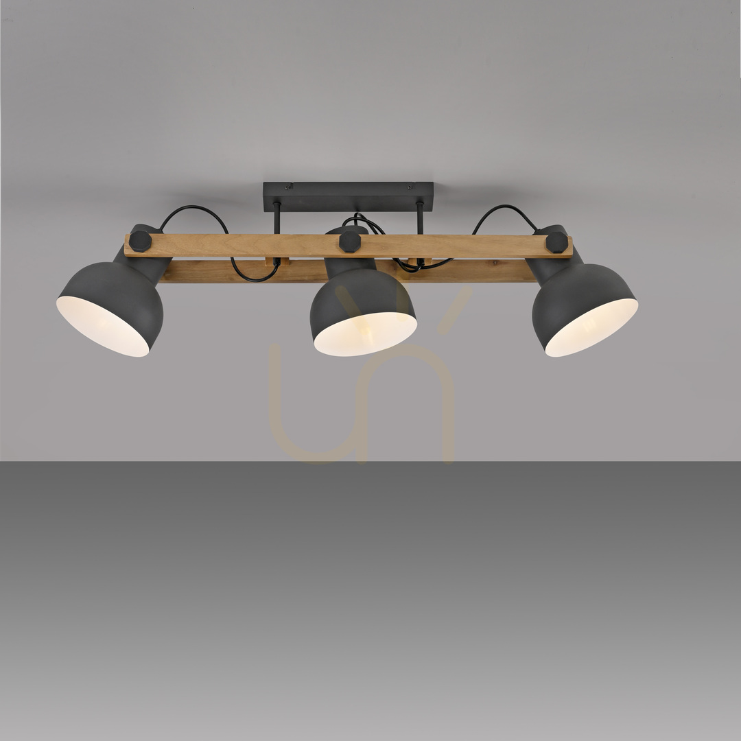 Kontrollera Plafond CUP 2,0 15745-18 Svart 3xE27 Plafond CUP 2,0 15745-18 Svart 3xE27