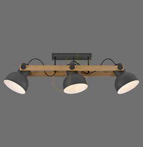 Plafond CUP 2,0 15745-18 Svart 3xE27 0 Plafond CUP 2,0 15745-18 Svart 3xE27 small 0