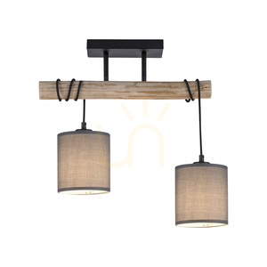 Plafond GRÖN TRIB 15782-29 Trä 2xE27 small 16