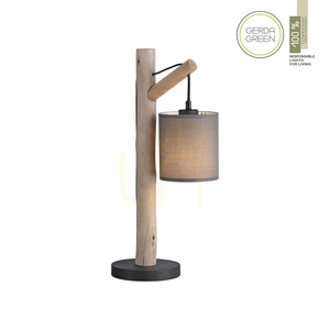 GRÖN TRIB Bordslampa 15784-29 Trä 1xE27 1 GRÖN TRIB Bordslampa 15784-29 Trä 1xE27 small 1