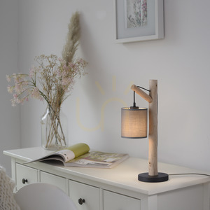 GRÖN TRIB Bordslampa 15784-29 Trä 1xE27 2 GRÖN TRIB Bordslampa 15784-29 Trä 1xE27 small 2
