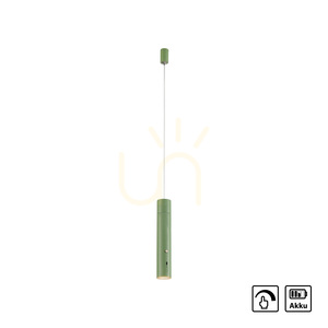ATTACH Pendellampa 18281-43 Grön 1xLED small 1