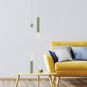 ATTACH Pendellampa 18281-43 Grön 1xLED small 13