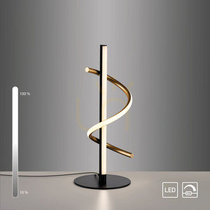 Paul Neuhaus / JUST LIGHT Emanda bordslampa 19109-68 mässing 1xLED small 10