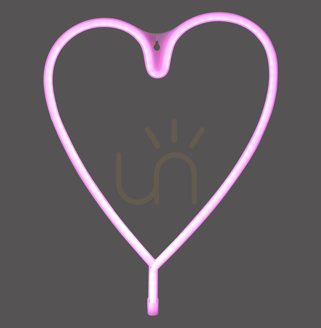 Kontrollera NEON-HERZ vägglampa 85020-87 Rosa 1xLED NEON-HERZ vägglampa 85020-87 Rosa 1xLED