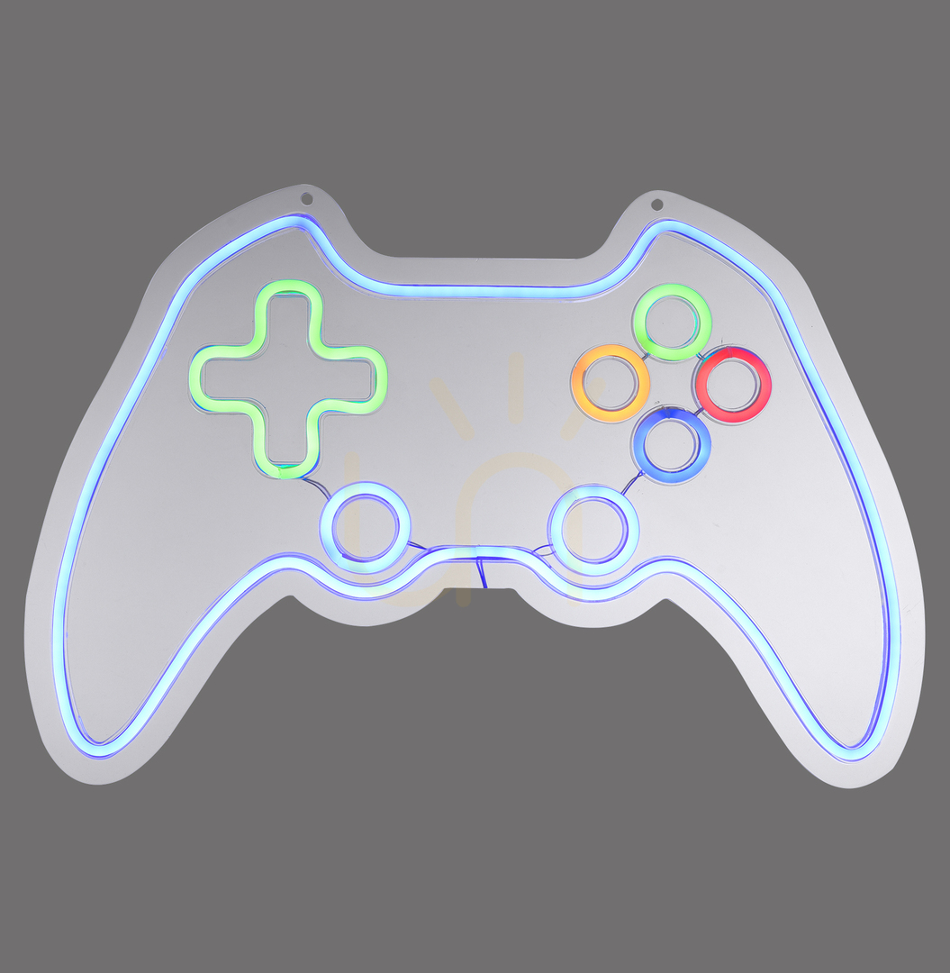 Kontrollera NEON-GAMER vägglampa 85022-70 Multicolor 1xLED NEON-GAMER vägglampa 85022-70 Multicolor 1xLED
