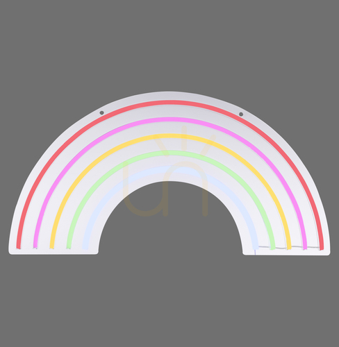 Kontrollera NEON-RAINBOW vägglampa 85024-70 Multicolor 1xLED