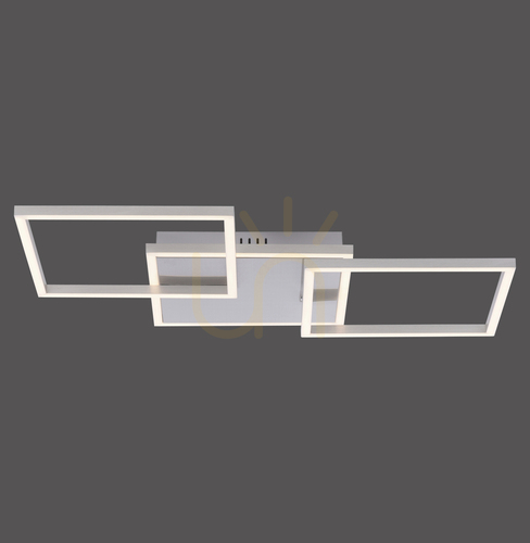 Kontrollera Plafond IVEN 14003-55 Silver 3xLED