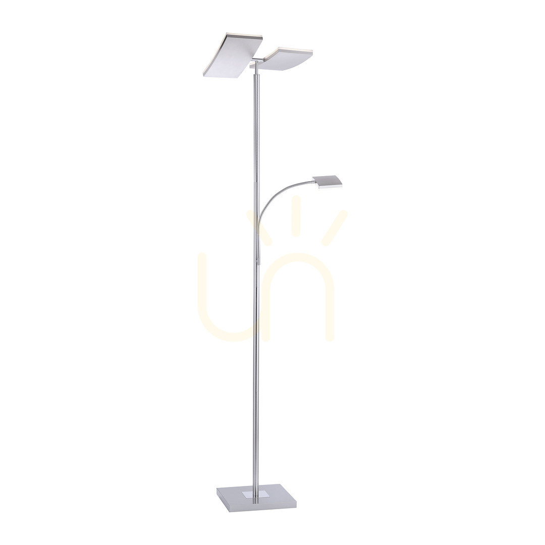 Förhandsvisning RUBEN Golvlampa 11725-55 Silver 2xLED RUBEN Golvlampa 11725-55 Silver 2xLED