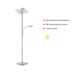 RUBEN Golvlampa 11725-55 Silver 2xLED 3 RUBEN Golvlampa 11725-55 Silver 2xLED small 3