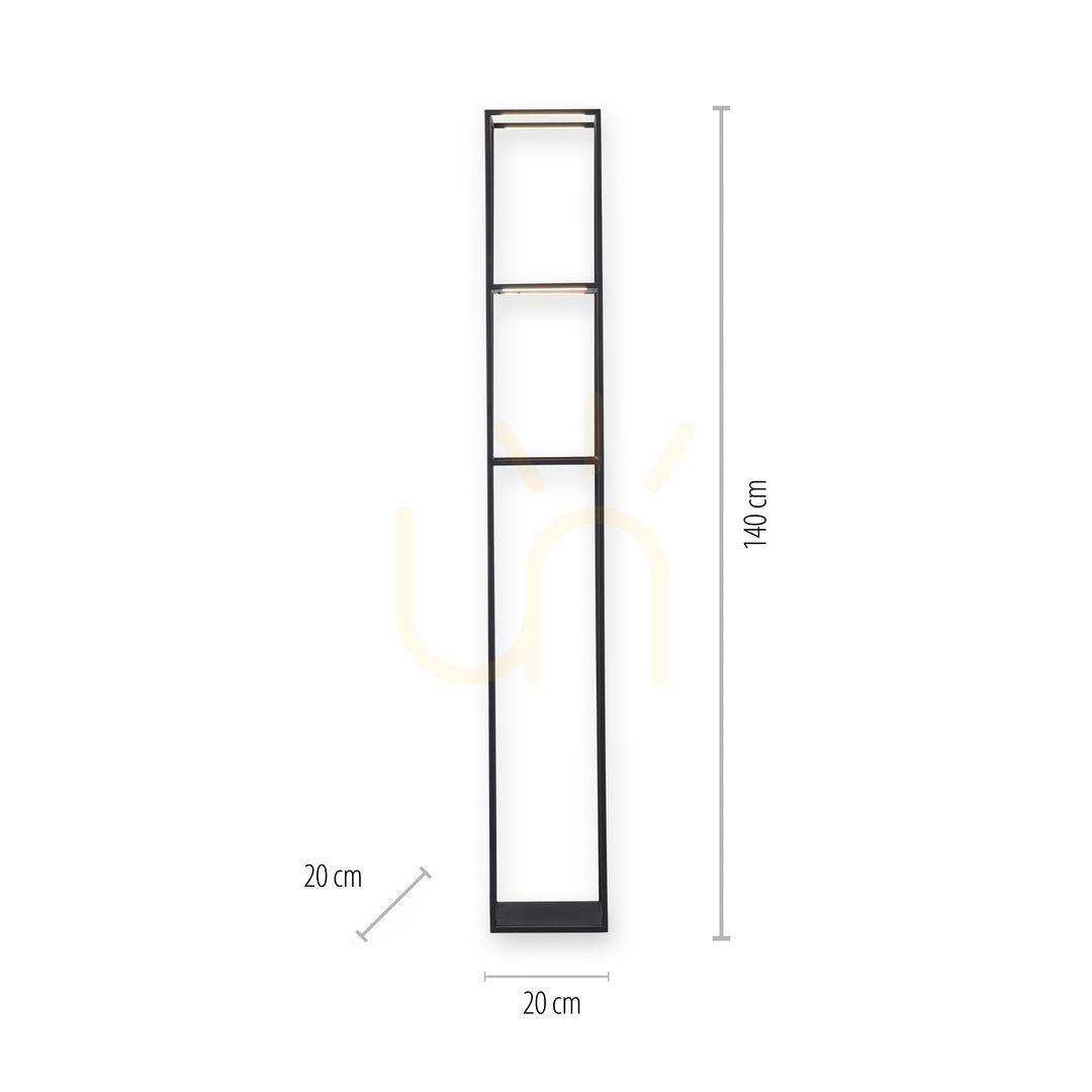 Förhandsvisning CONNI 401-18 Golvlampa Svart 4xLED. CONNI 401-18 Golvlampa Svart 4xLED.