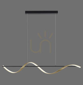 Q-SWING Taklampa 2385-13 Mässing 1xLED small 0