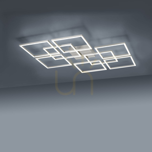 Plafond Q-INIGO 6015-55 Silver 8xLED small 10
