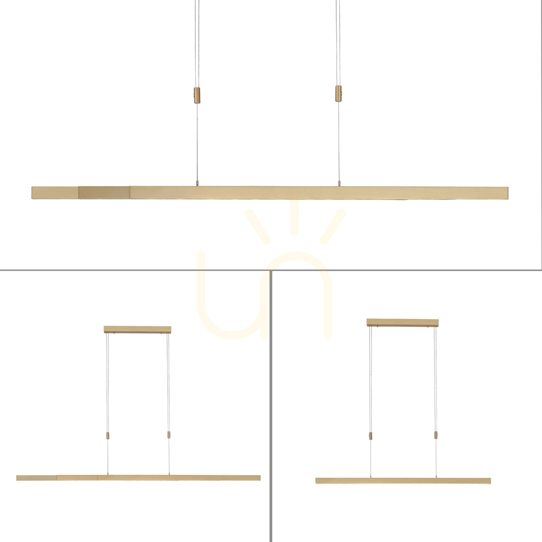 Visa ADRIANA Pendellampa 2568-60 Brun 3xLED ADRIANA Pendellampa 2568-60 Brun 3xLED