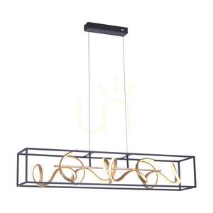 SELINA Pendellampa 2416-18 Svart 4xLED small 6