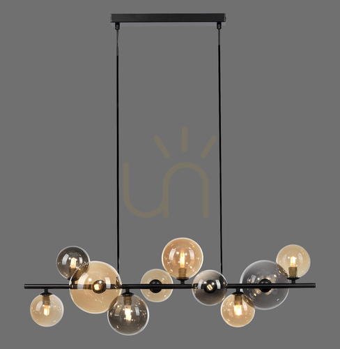 Kontrollera POPSICLE Taklampa 2583-18 Tonad 10xG9.