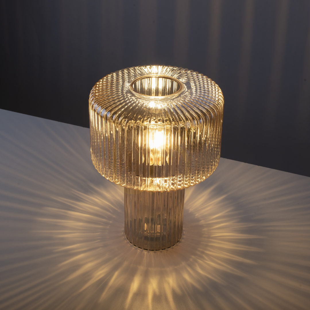 Kontrollera FUNGUS Bordslampa 4092-27 Amber 1xE27 FUNGUS Bordslampa 4092-27 Amber 1xE27