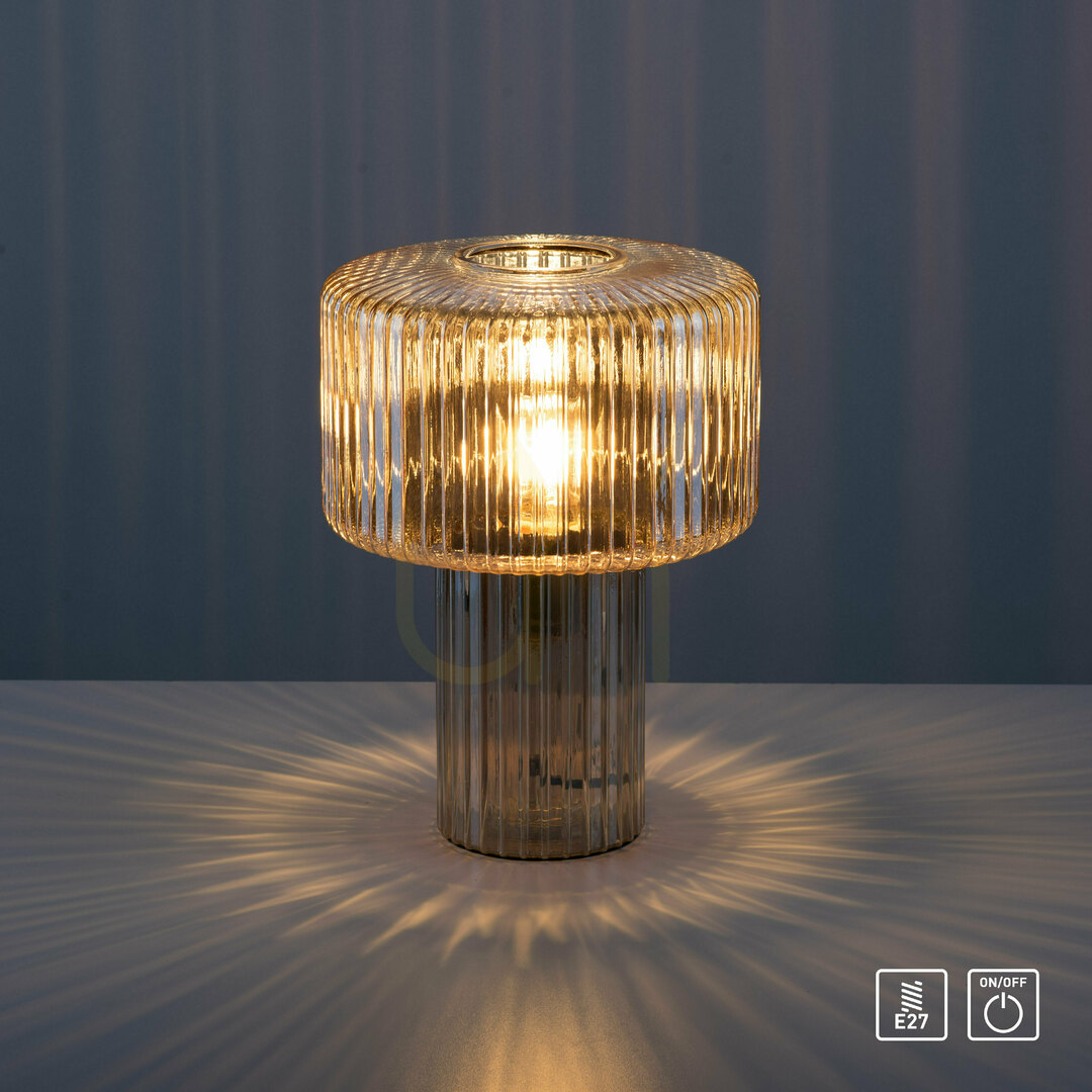 Utsikt FUNGUS Bordslampa 4092-27 Amber 1xE27 FUNGUS Bordslampa 4092-27 Amber 1xE27