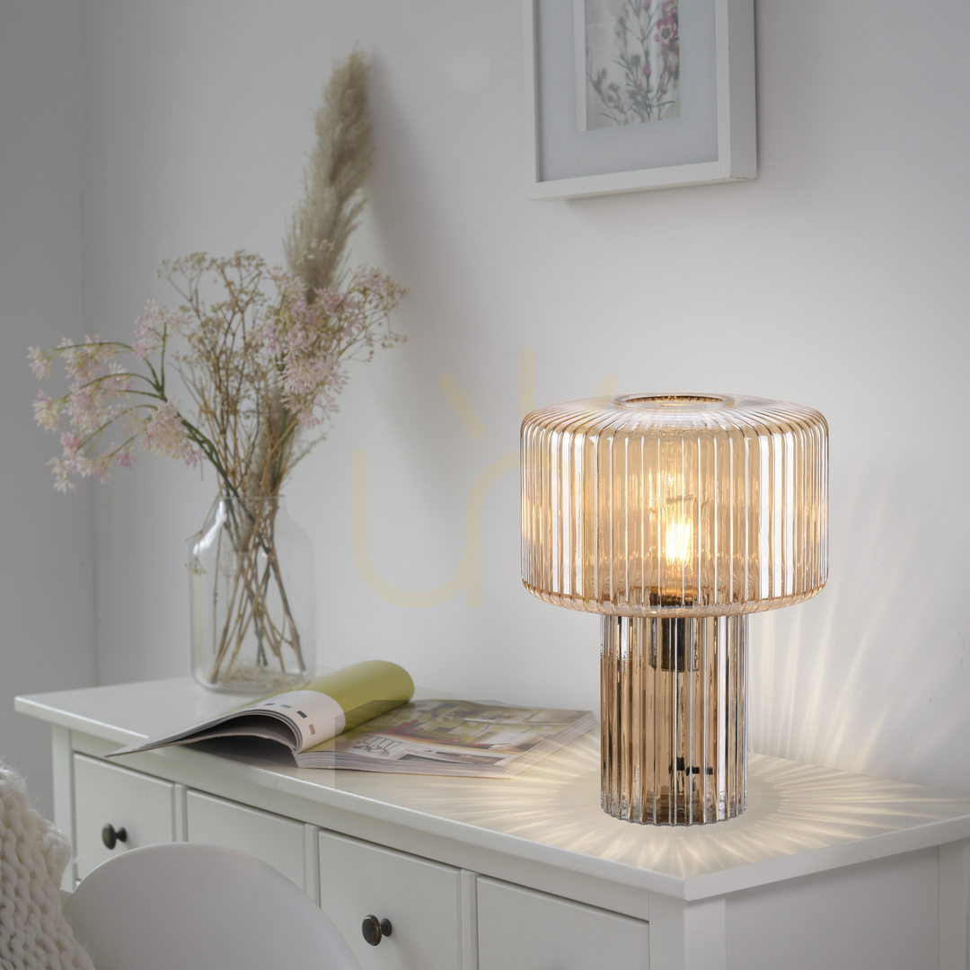 Förhandsvisning FUNGUS Bordslampa 4092-27 Amber 1xE27 FUNGUS Bordslampa 4092-27 Amber 1xE27