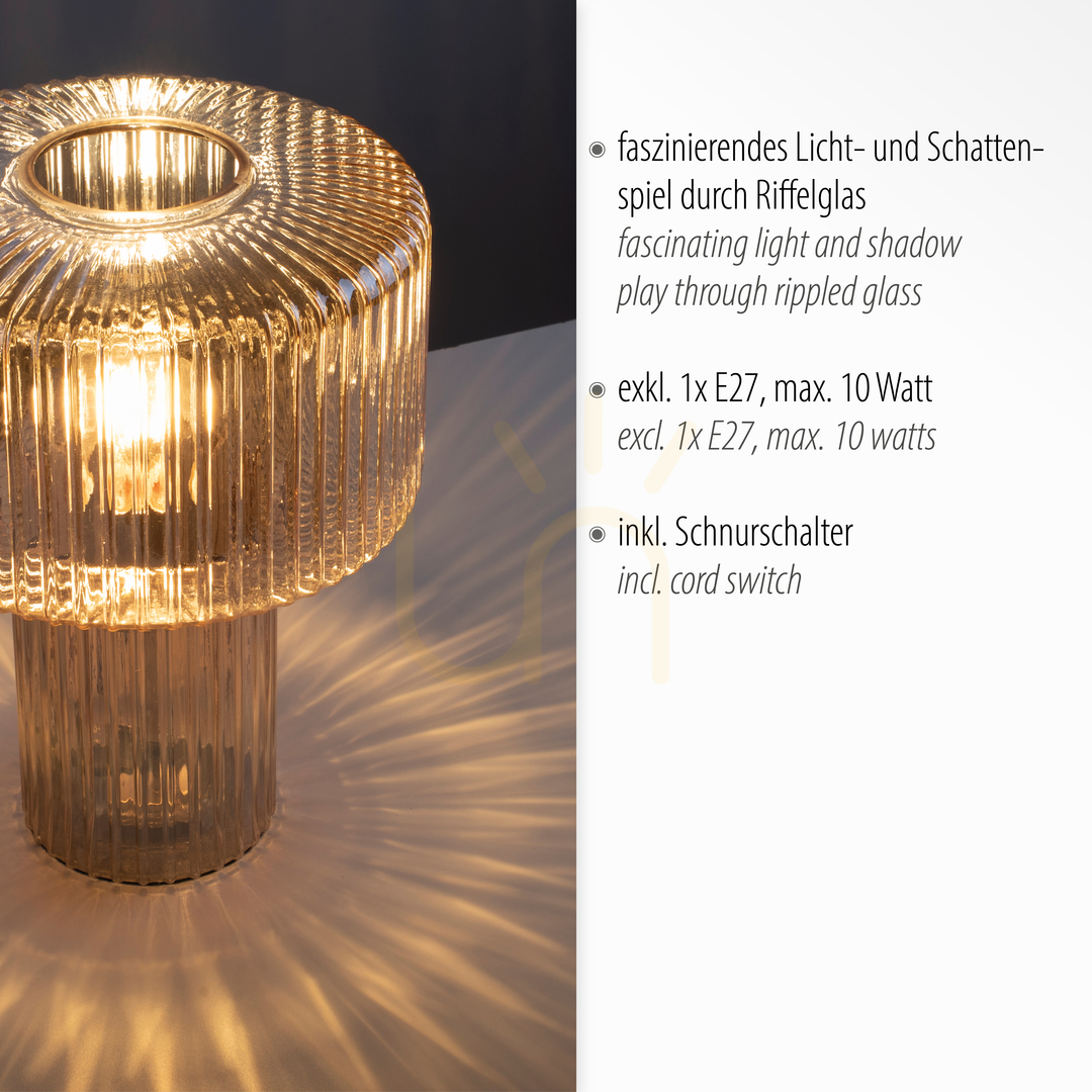 Display FUNGUS Bordslampa 4092-27 Amber 1xE27 FUNGUS Bordslampa 4092-27 Amber 1xE27