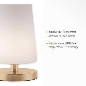 SONJA Bordslampa 4146-60 Brun 1xG9 small 3