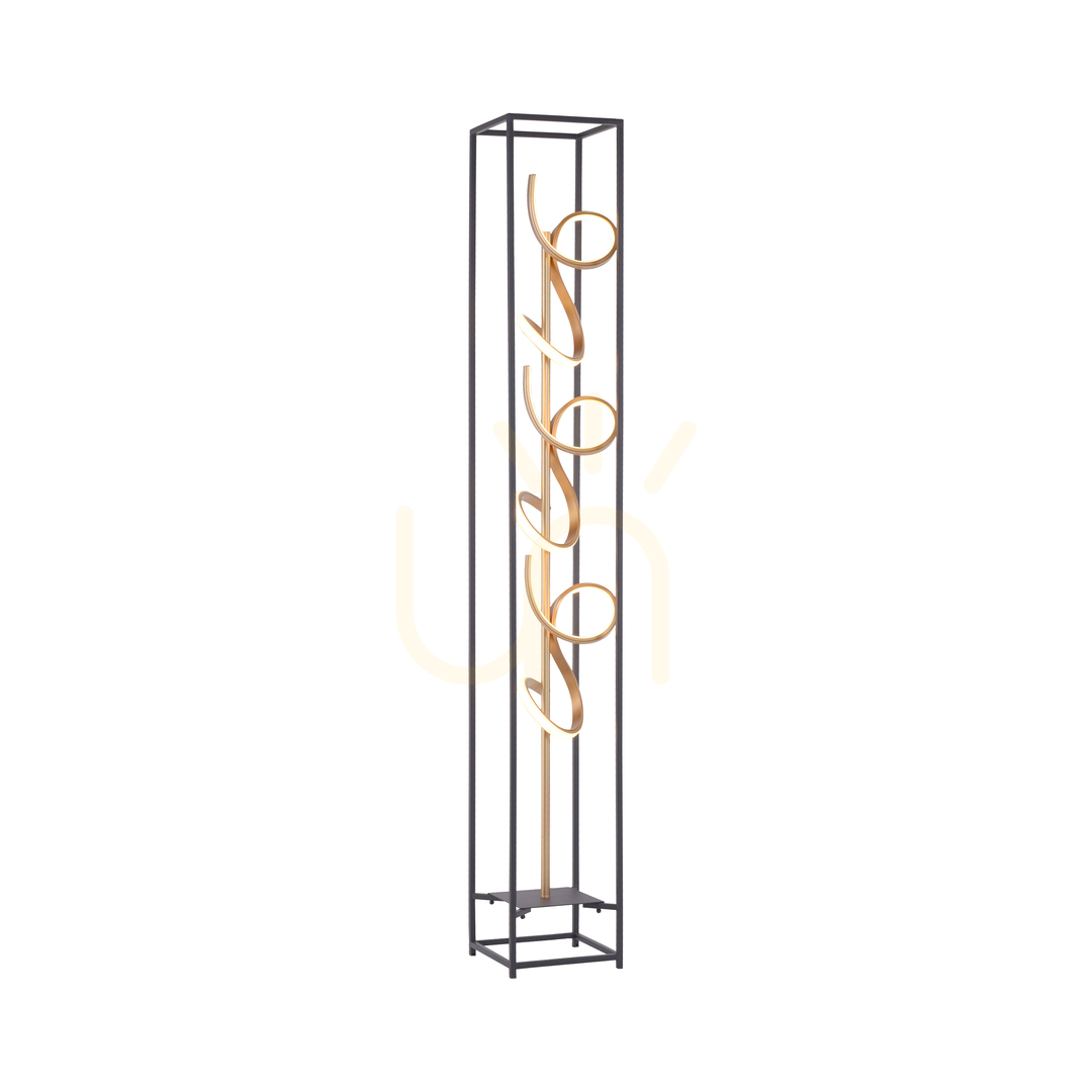 Utsikt SELINA Golvlampa 415-18 Svart 3xLED SELINA Golvlampa 415-18 Svart 3xLED