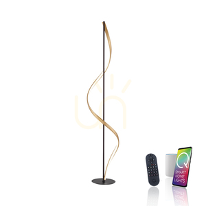 Q-SWING Golvlampa 438-13 Antracit 1xLED small 1