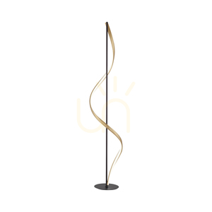 Q-SWING Golvlampa 438-13 Antracit 1xLED small 13
