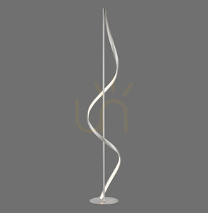 Q-SWING Golvlampa 438-55 Silver 1xLED small 0