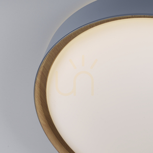 Plafond Q-EMILIA 6118-15 Grå 1xLED small 10