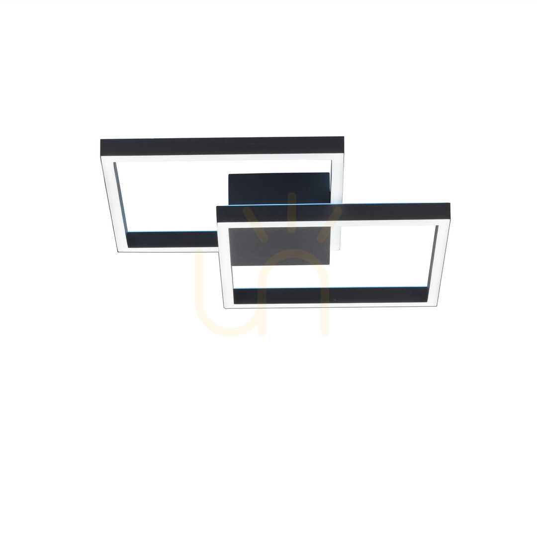 Visa Plafond Q-MARKO 6144-18 Svart 2xLED Plafond Q-MARKO 6144-18 Svart 2xLED