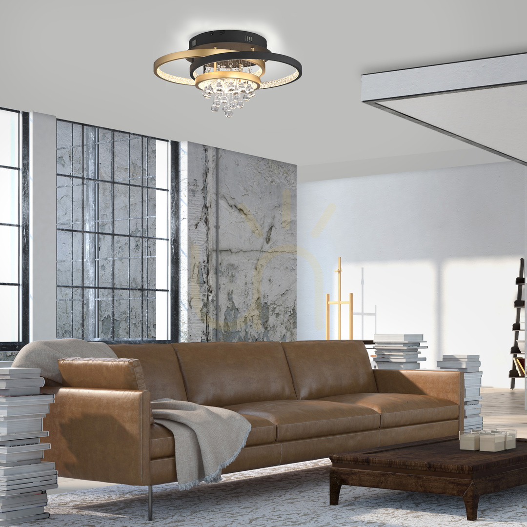 Förhandsvisning Plafond ROTAZO 6267-68 Svart 1xLED Plafond ROTAZO 6267-68 Svart 1xLED