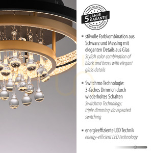 Plafond ROTAZO 6267-68 Svart 1xLED 4 Plafond ROTAZO 6267-68 Svart 1xLED small 4
