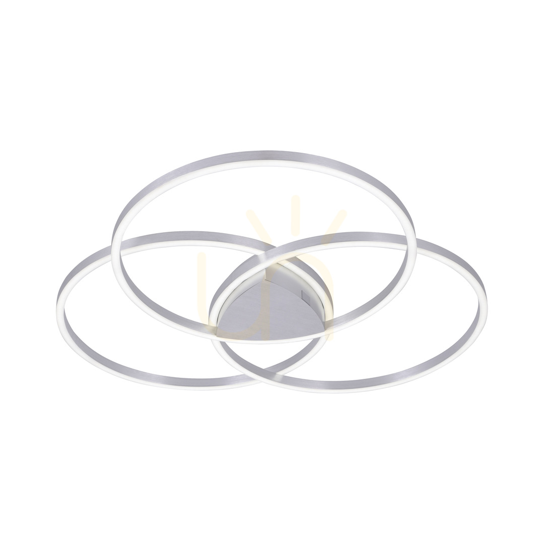 Utsikt Q-KATE plafond 6579-95 Silver 3xLED Q-KATE plafond 6579-95 Silver 3xLED