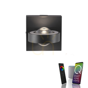 Q-MIA vägglampa 9185-13 Antracit 4xLED small 1