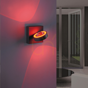 Q-MIA vägglampa 9185-13 Antracit 4xLED small 2