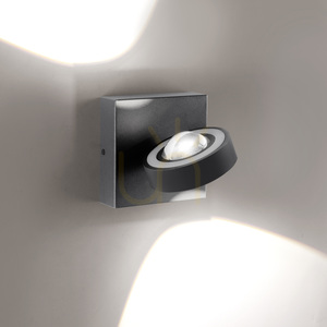 Q-MIA vägglampa 9185-13 Antracit 4xLED small 8
