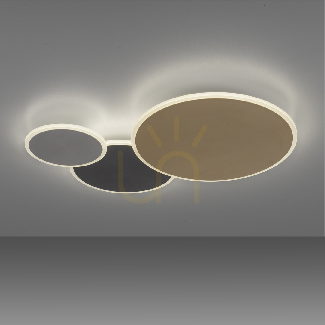 Kontrollera Vägglampa Q-PIATO 8007-70 Multicolor 3xLED Vägglampa Q-PIATO 8007-70 Multicolor 3xLED