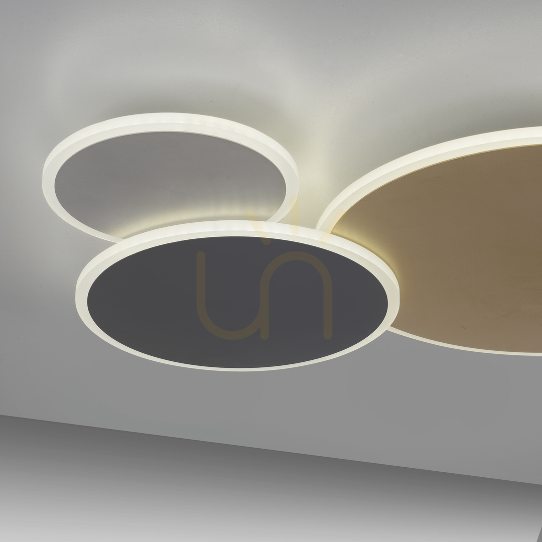 Visa Vägglampa Q-PIATO 8007-70 Multicolor 3xLED Vägglampa Q-PIATO 8007-70 Multicolor 3xLED