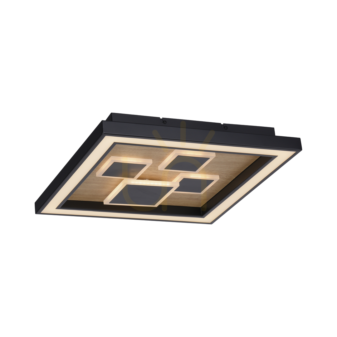 Förhandsvisning Plafond ELIZA 6283-79 Svart 1xLED Plafond ELIZA 6283-79 Svart 1xLED