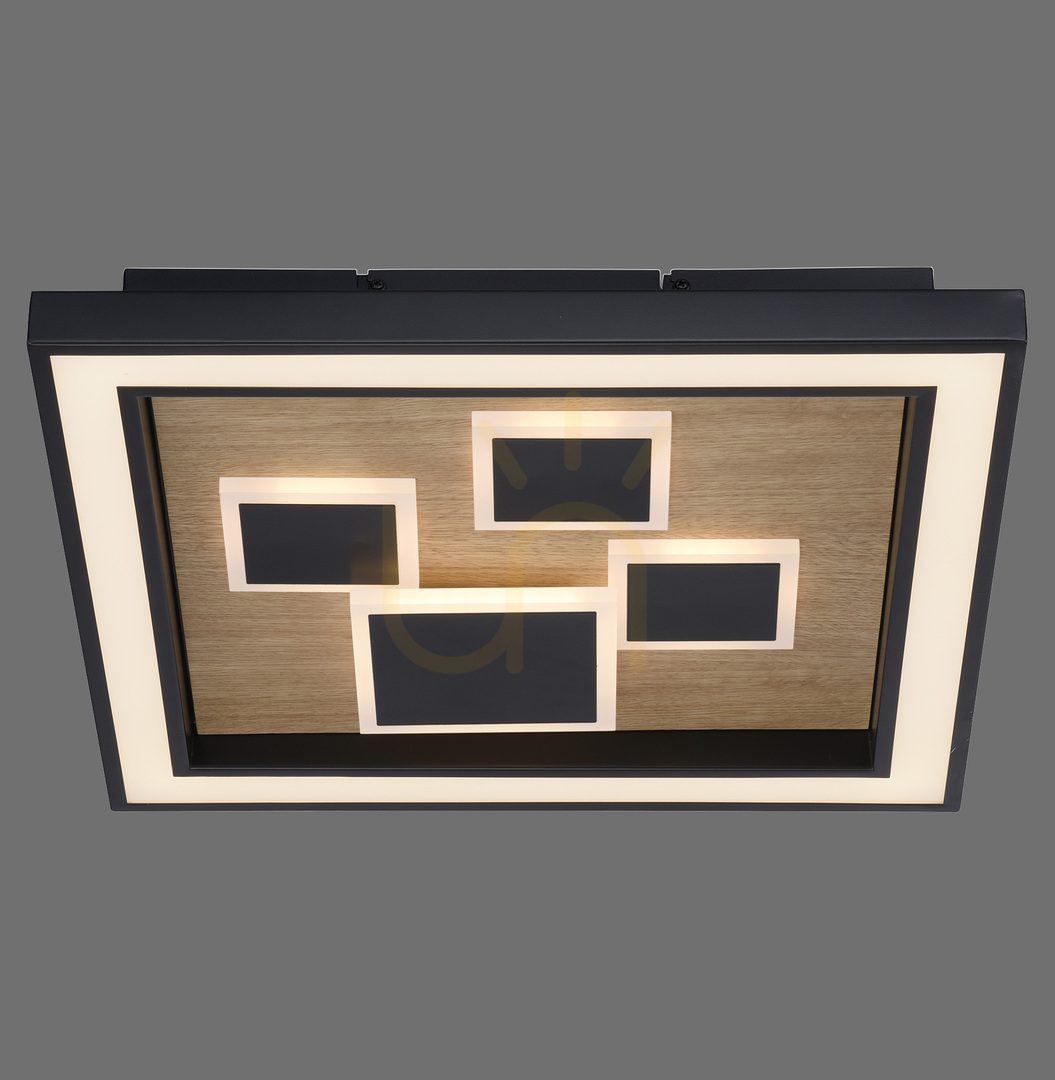 Kontrollera Plafond ELIZA 6283-79 Svart 1xLED Plafond ELIZA 6283-79 Svart 1xLED