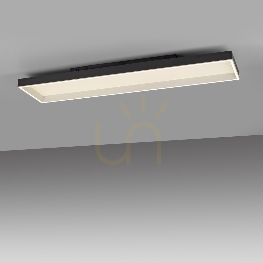 Utsikt Plafond Q-MAGONG 6317-18 Svart 1xLED Plafond Q-MAGONG 6317-18 Svart 1xLED
