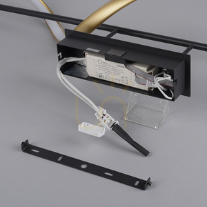 Q-SWING Plafond 6385-13 Mässing 1xLED small 13