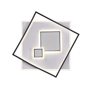 Plafond MAILAK 6390-16 Svart 4xLED small 16