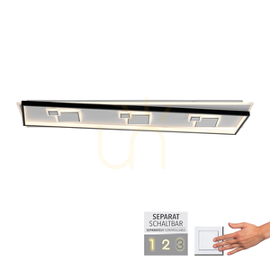 Plafond MAILAK 6391-16 Svart 8xLED small 1