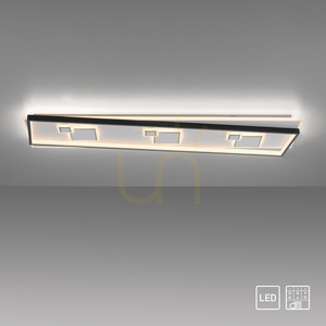 Plafond MAILAK 6391-16 Svart 8xLED small 12
