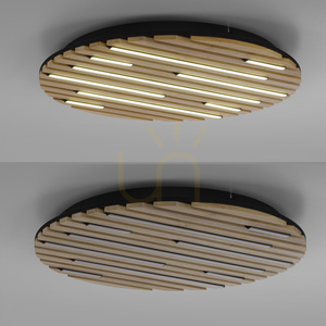 Vägglampa Q-AKUSTIK 6421-79 Trä 1xLED small 14