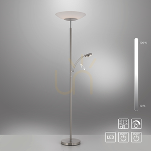 ALFRED 655-55 Silver 2xLED Golvlampa small 11