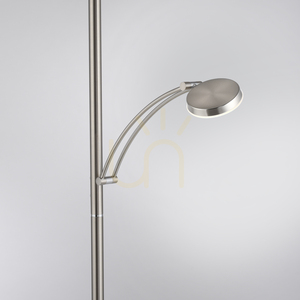 ALFRED 655-55 Silver 2xLED Golvlampa small 9